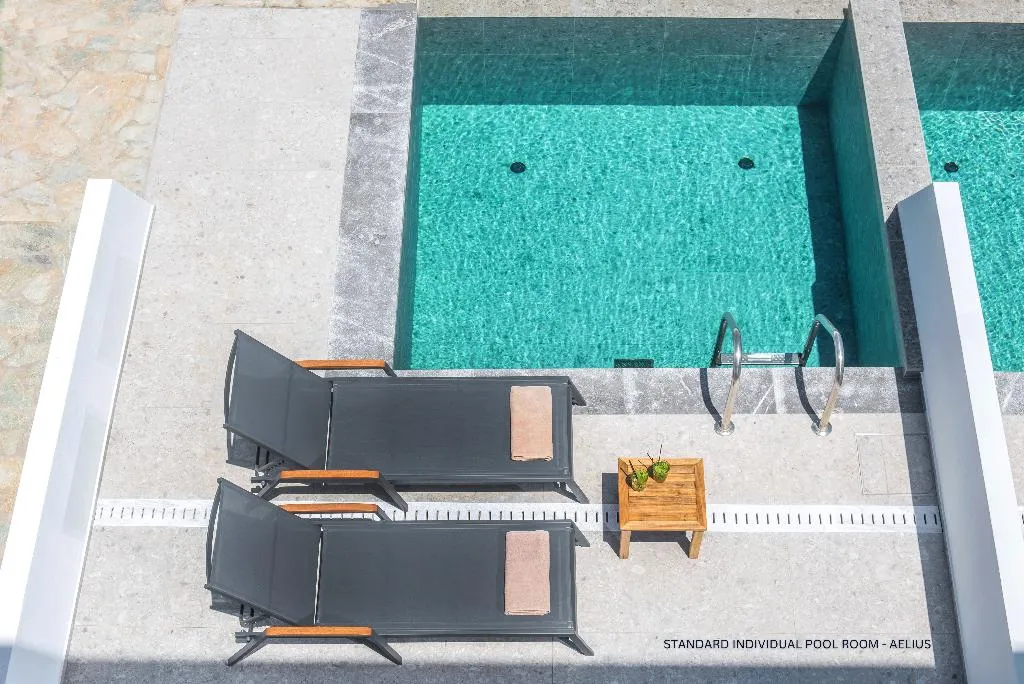 Double or Twin WITH PRIVATE POOL Room, Aelius Hotel & Spa, Crete