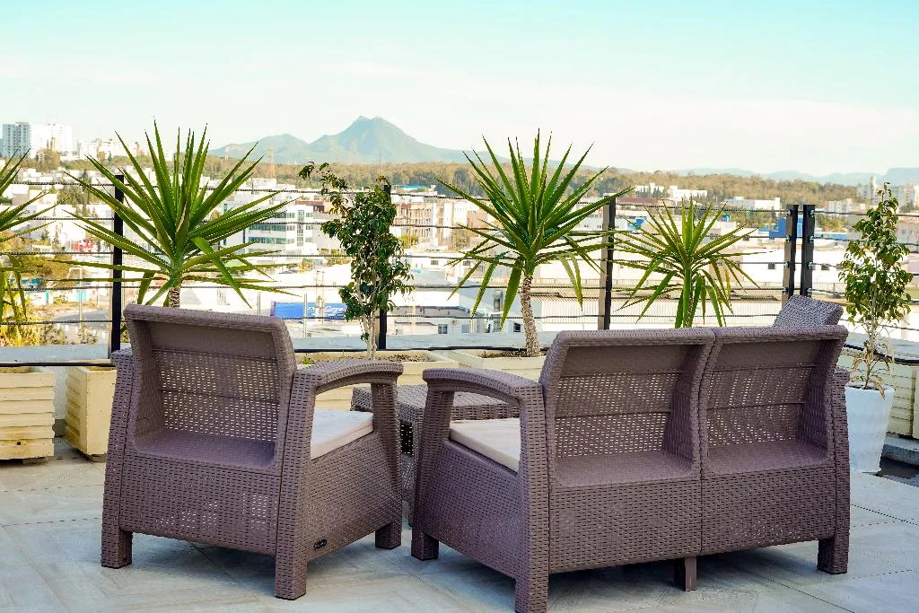 Terrace, Lescure Business Hotel & Spa, Tunisia