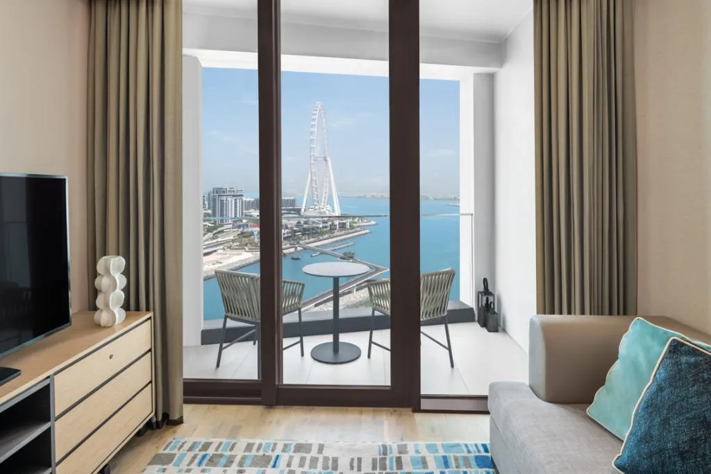 JUNIOR SUITE SEA VIEW WITH BALCONY Room, Address Beach Resort, Dubai