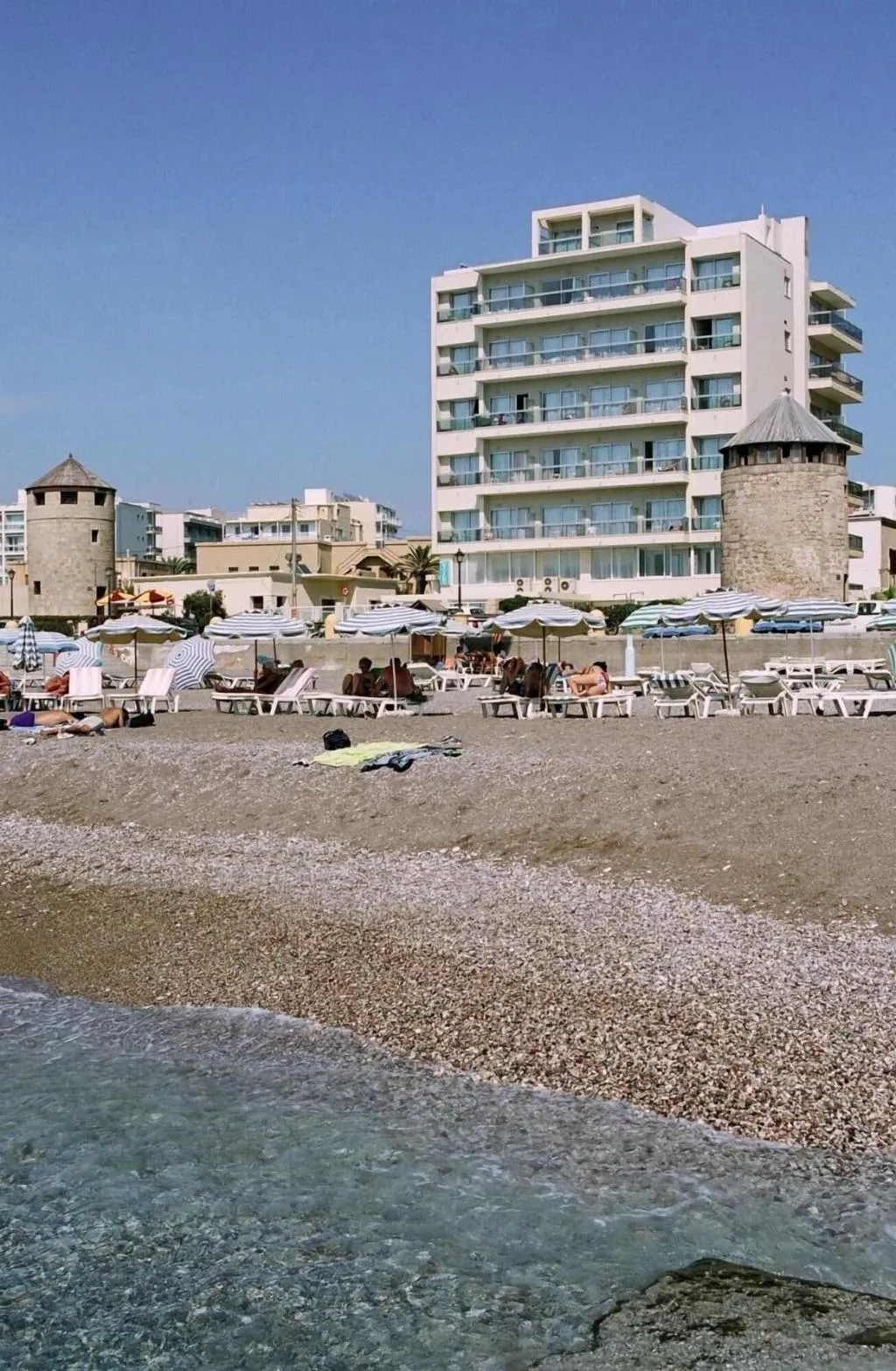 Beach, Riviera, Rhodes