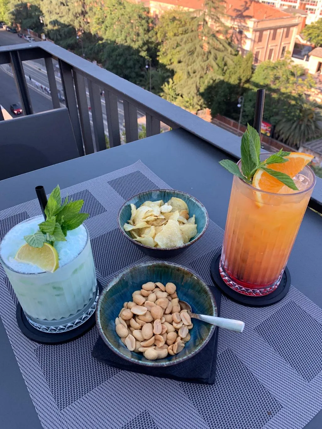 Terrace, Trilussa Palace Congress & Spa, Rome