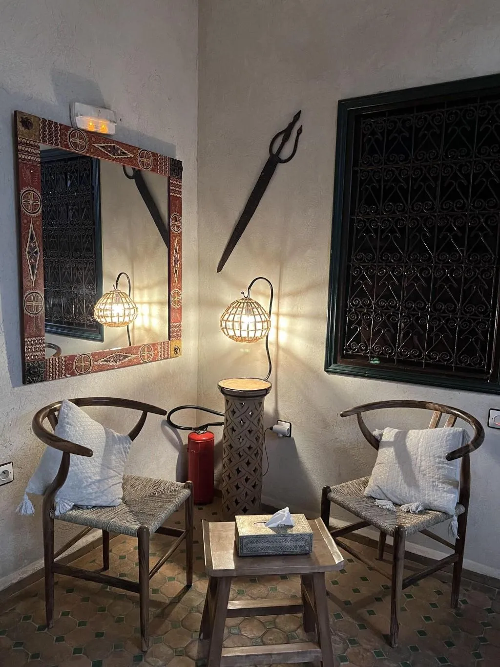 Lobby, Riad Andalla, Marrakech