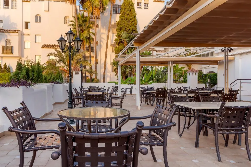 Terrace, Royal Oasis Club at Pueblo Quinta, Costa Del Sol