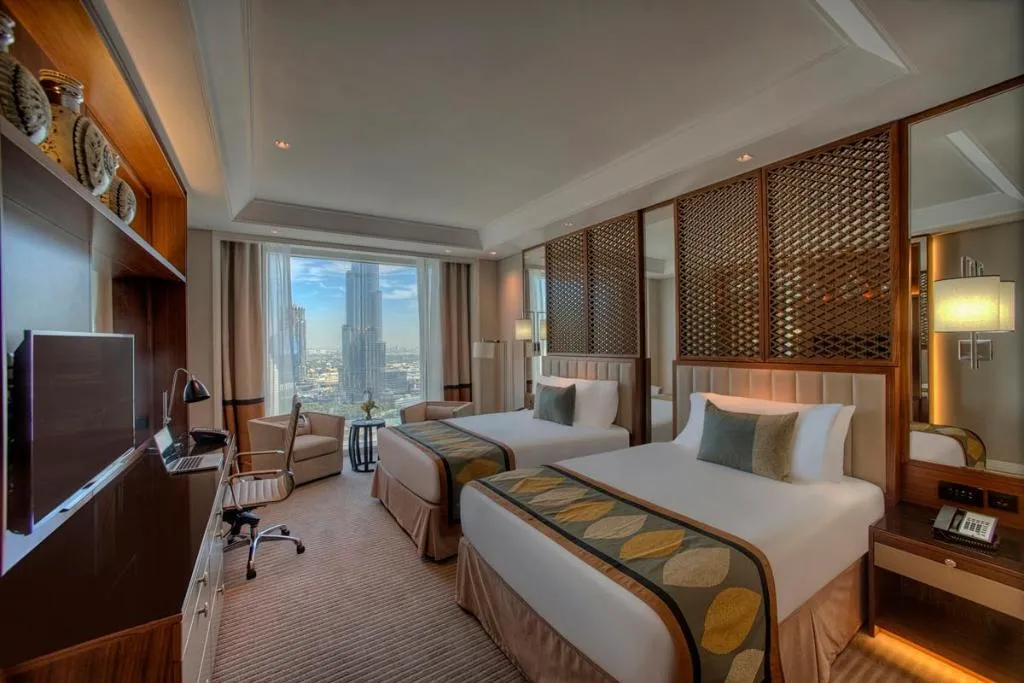 TWIN LUXURY CITY VIEW Room, Taj Dubai, Dubai