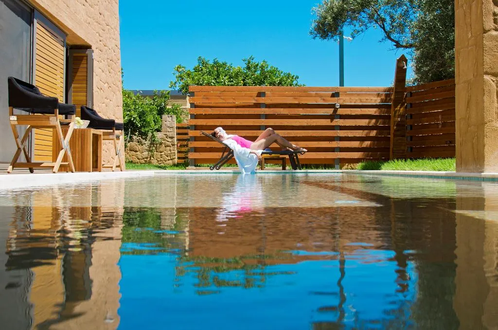 VILLA THREE BEDROOMS Room, Conte Marino Villas, Crete