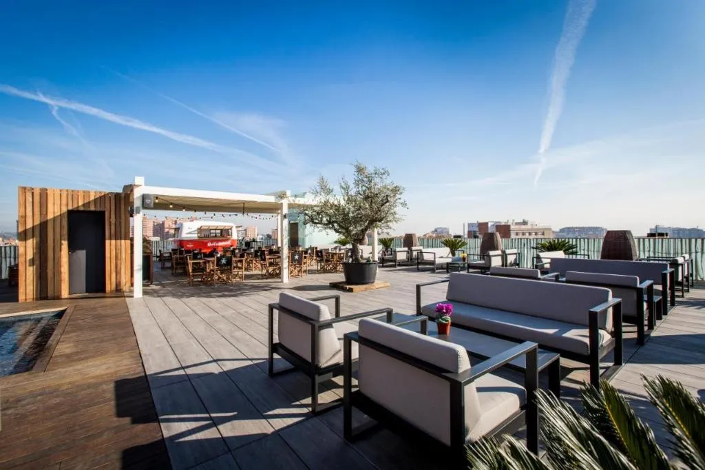 Terrace, Hotel Urpi, Barcelona