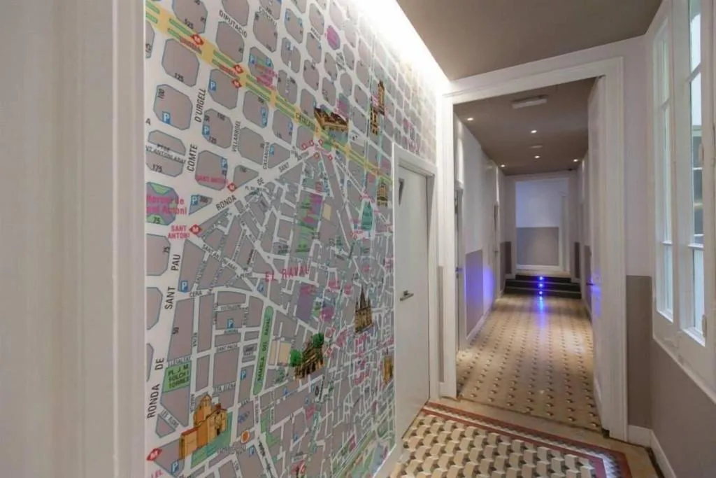 Lobby, Hostal Ecozentric, Barcelona