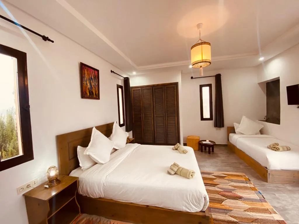 FAMILY ROOM WITH DOUBLE BED Room, Dar Ayman hotel, Essaouira