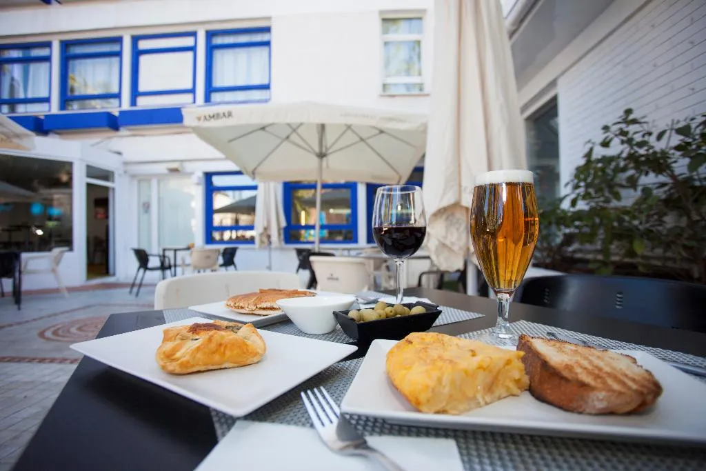 Terrace, La Posada del Chaflan, Madrid