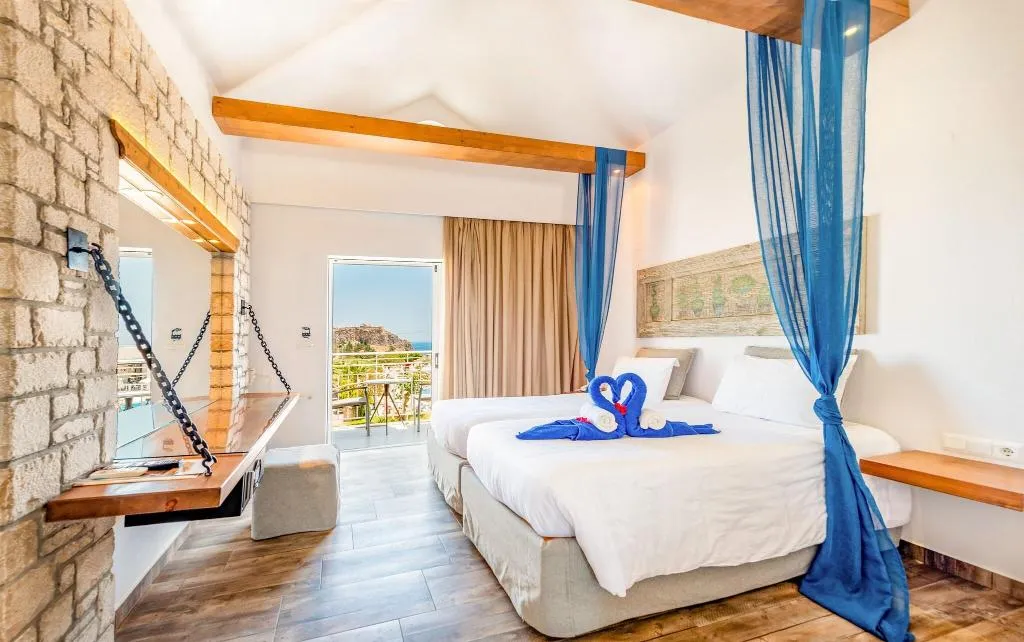 Room, Lindos View Hotel, Rhodes