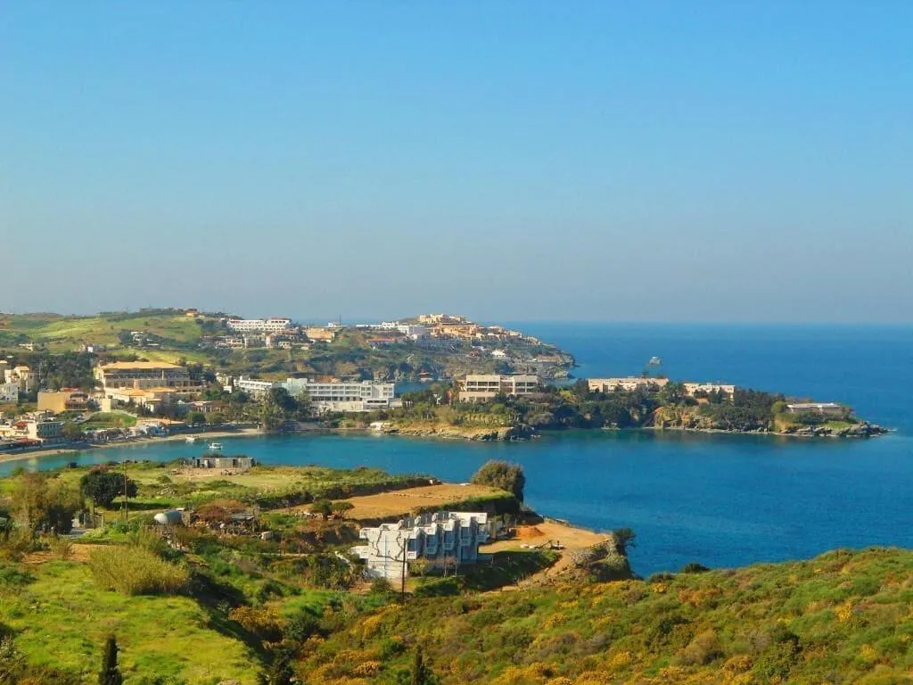 Beach, Apollonia Apartments, Crete