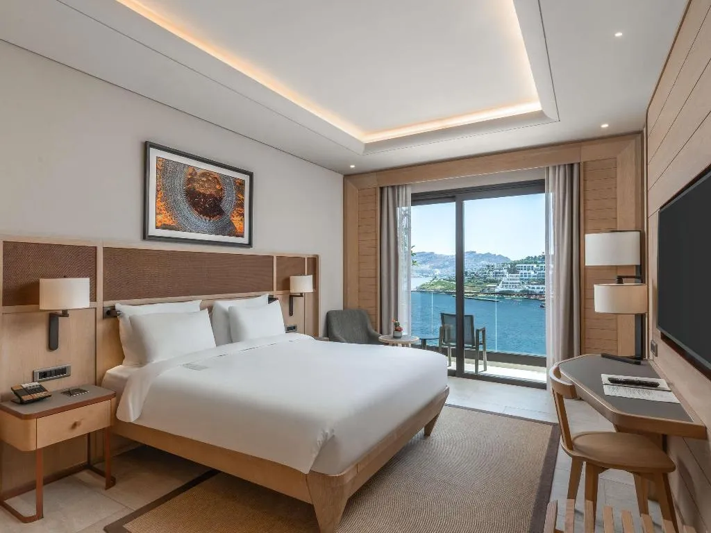 DOUBLE DELUXE SEA VIEW Room, The Bodrum Hotel Yalikavak - MGallery Collection, Bodrum