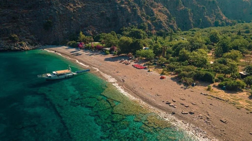 General view, Butterfly Valley Bungalov, Dalaman