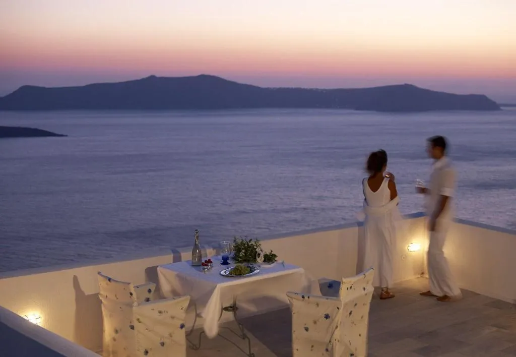 General view, Aigialos Luxury Traditional Settlement, Santorini