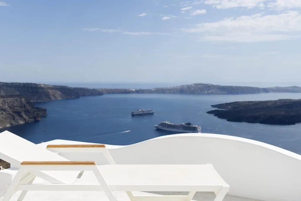 Terrace, Gorgona Villas, Santorini