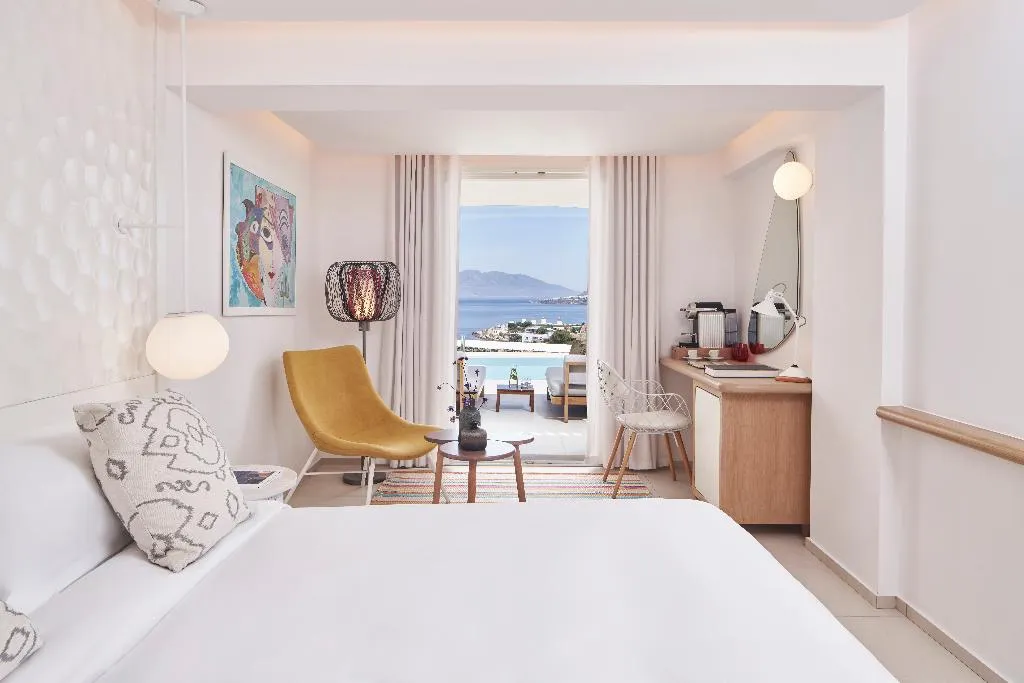 DOUBLE SEA VIEW WITH PRIVATE POOL Room, Myconian Kyma, a Member of Design Hotels, Mykonos