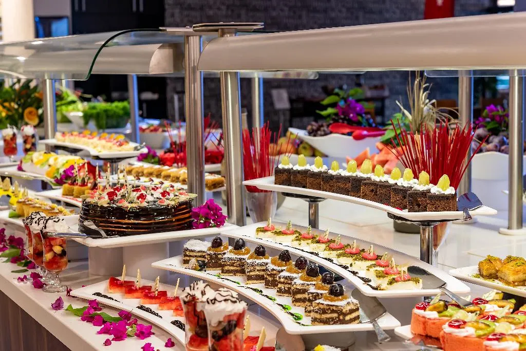 Restaurant, White City Beach Hotel, Antalya