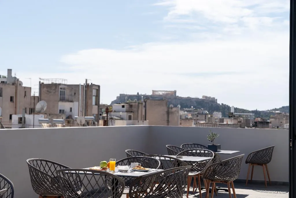 Terrace, Dunlin Hotel, Athens