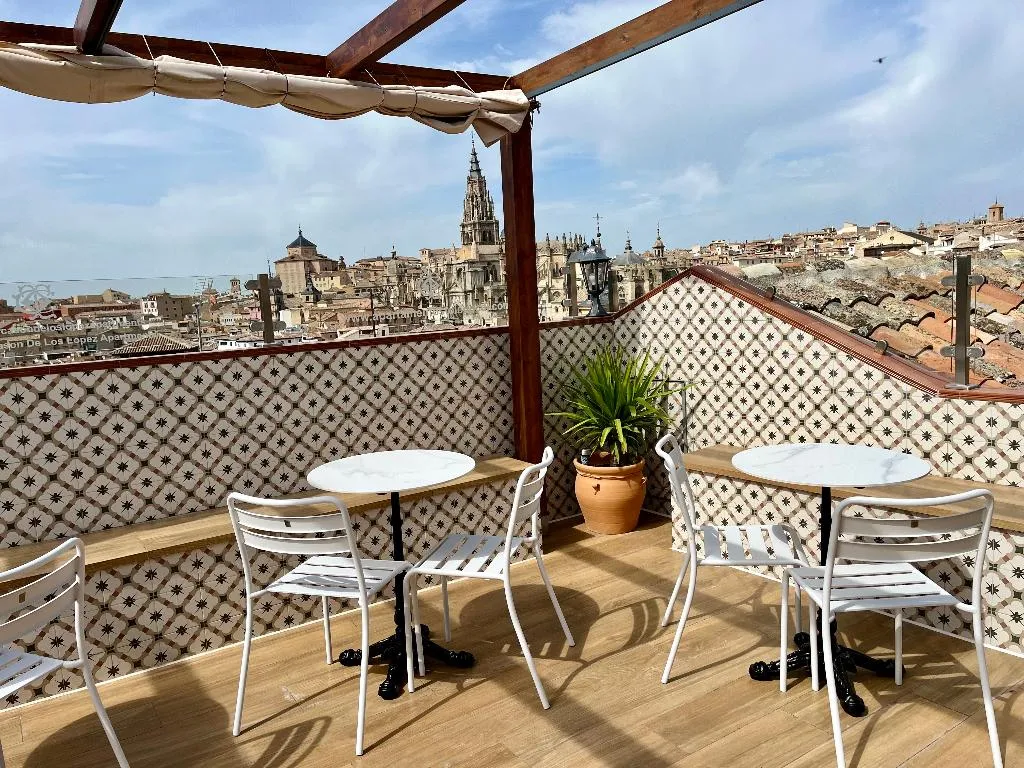 Terrace, Cason De Los Lopez Apartments, Madrid