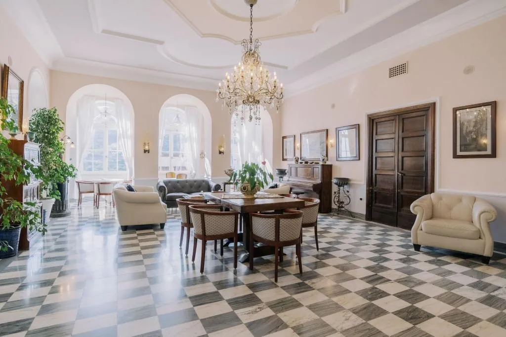 Lobby, Relais du Silence Villa Maria, Naples