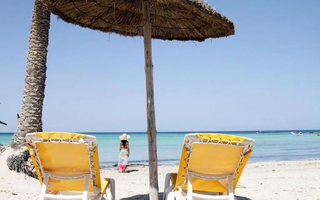 Beach, Club Marmara Dar Jerba - Narjess, Tunisia