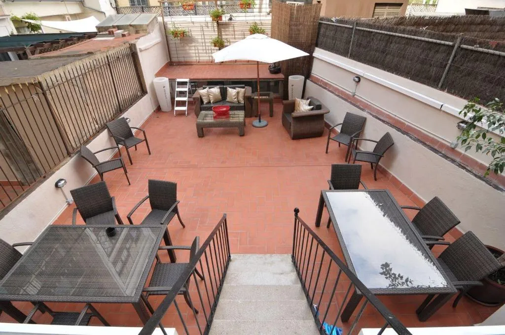Terrace, Casa Balmes, Barcelona