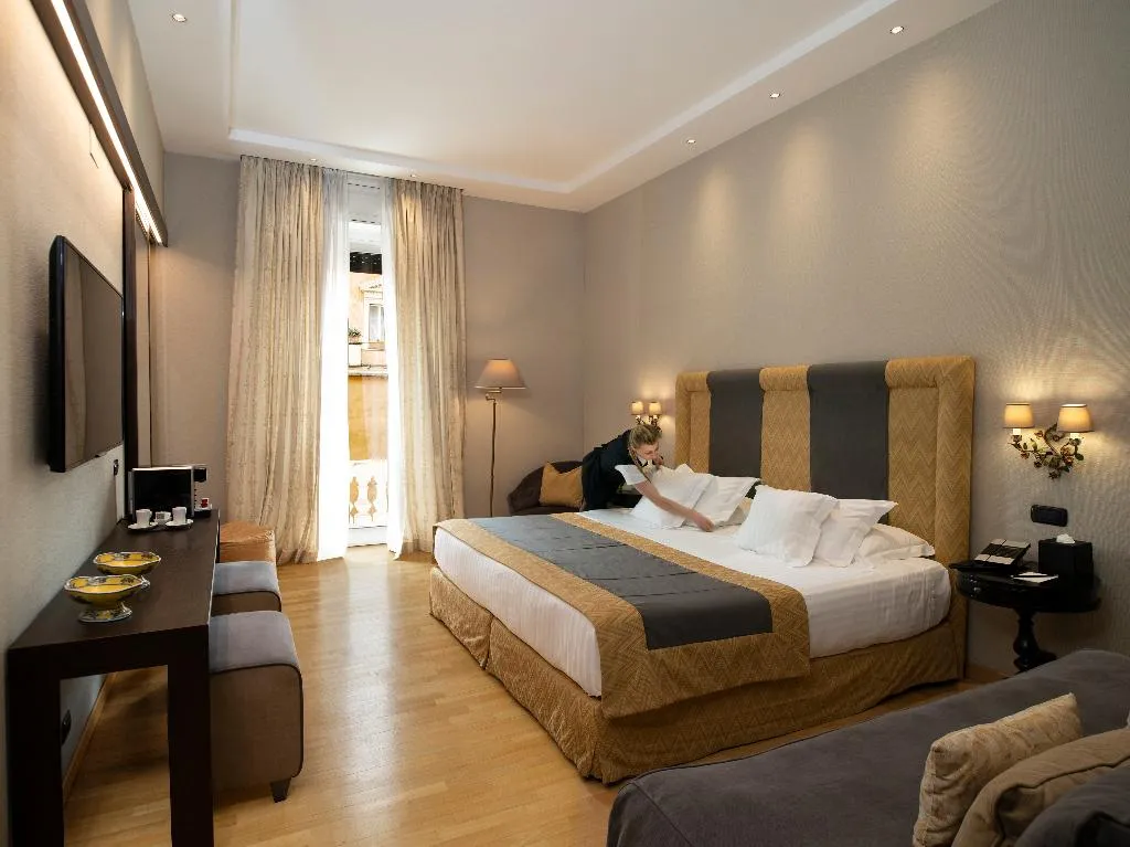 DOUBLE DELUXE Room, Hotel Alpi, Rome