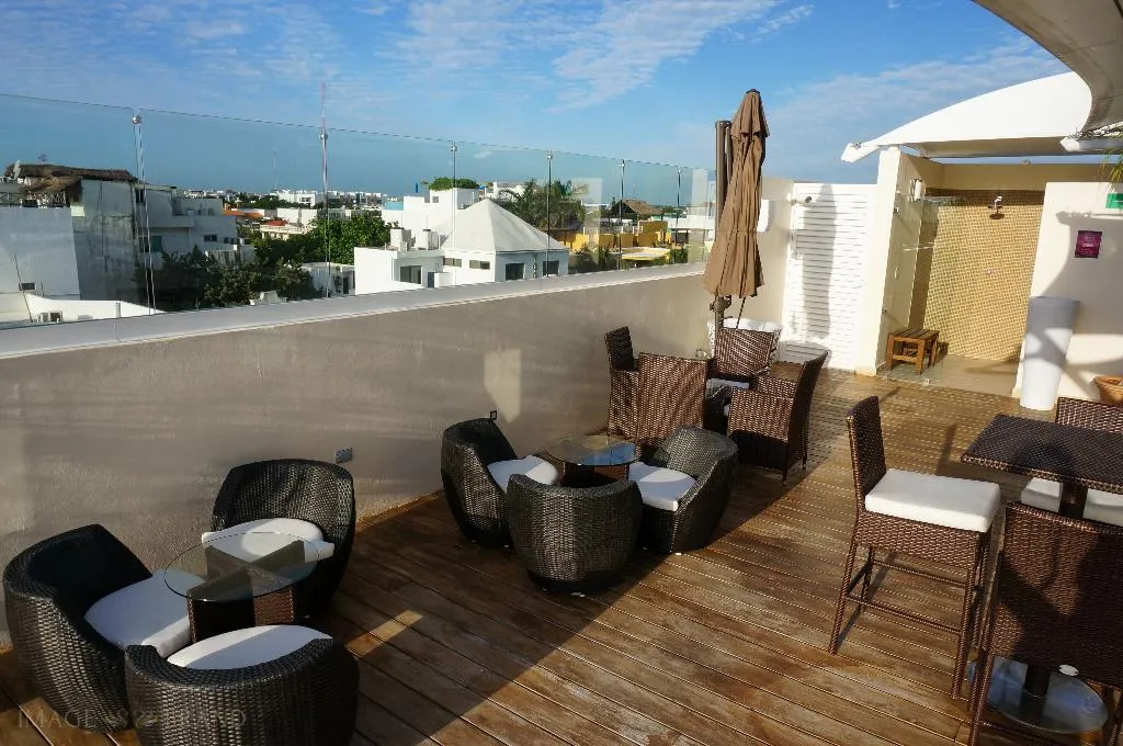Terrace, Senses Quinta Avenida by Artisan, Playa Del Carmen