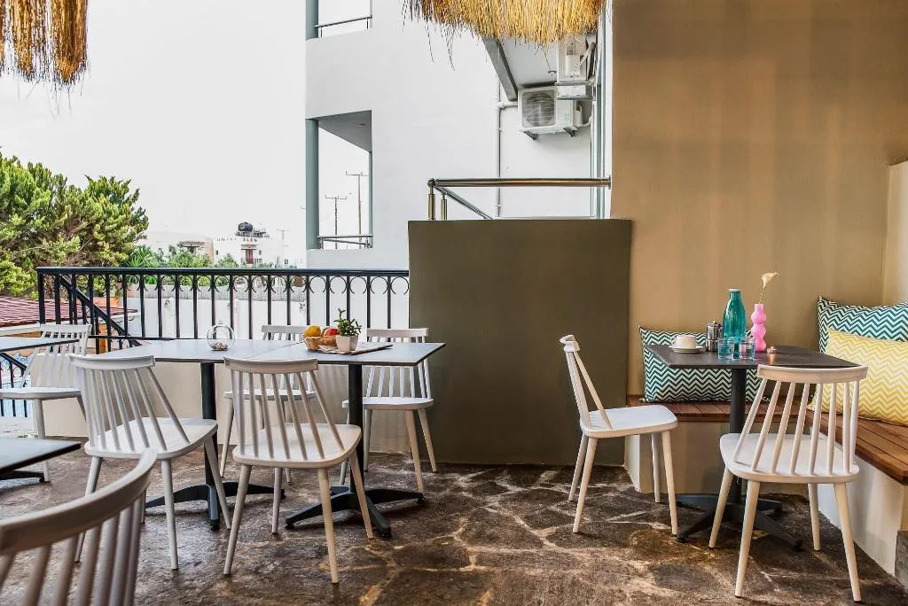 Terrace, Sunshine Boutique Hotel, Crete