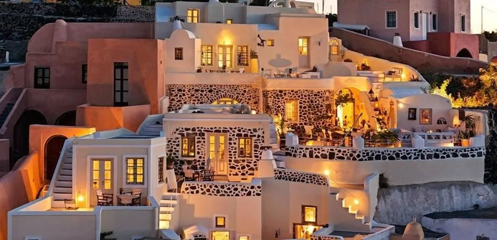 General view, Heliophos Boutique Caves, Santorini