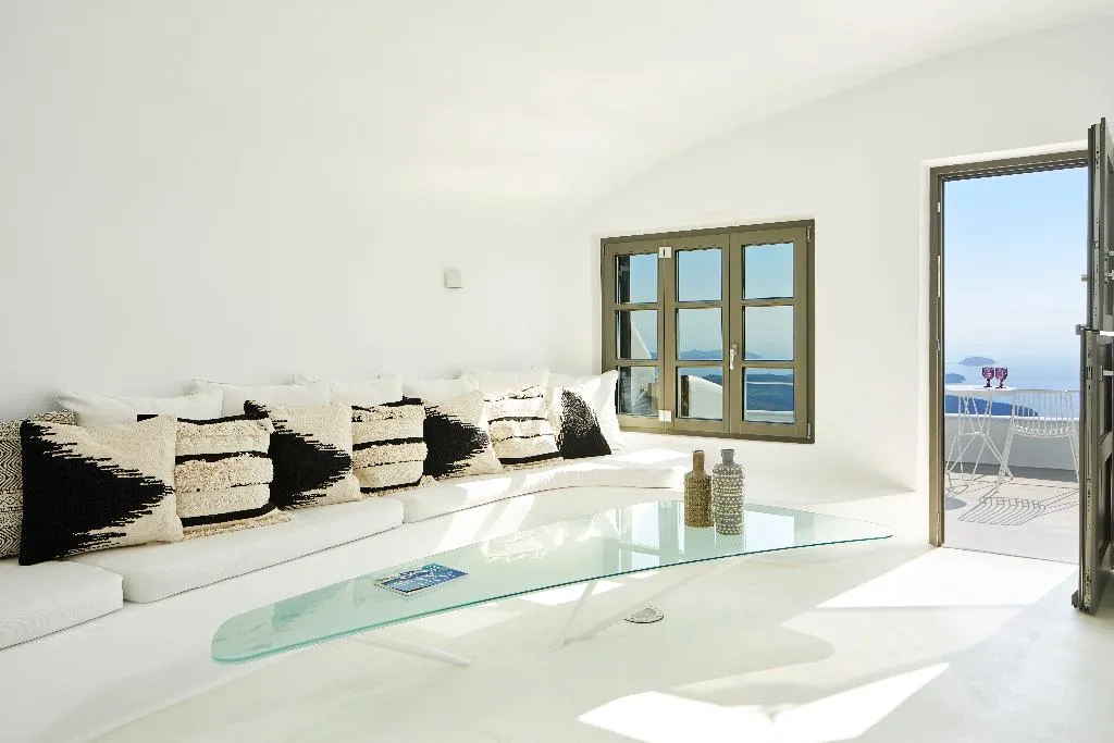 Lobby, Heavens Edge by Mr and Mrs White, Santorini