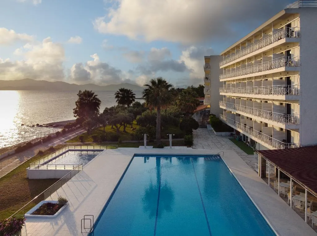 Pool, Calamos Beach Family Club Hotel, Athens