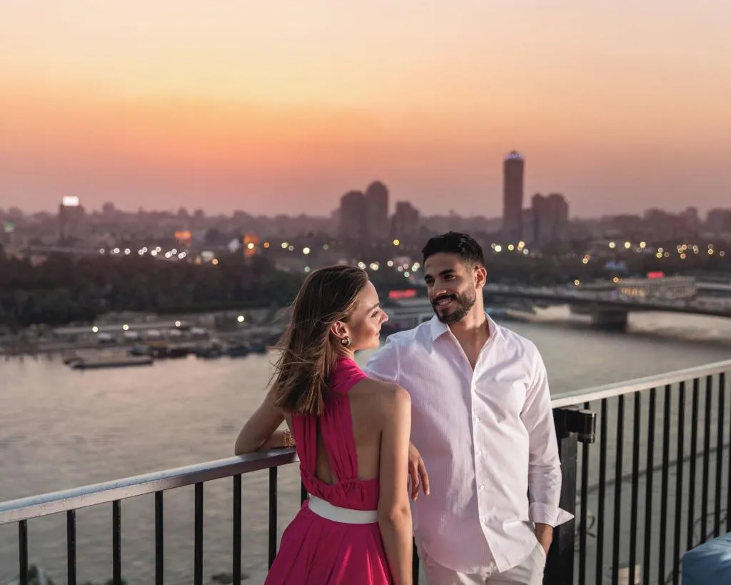 Terrace, The Nile Ritz-Carlton, Cairo, Cairo