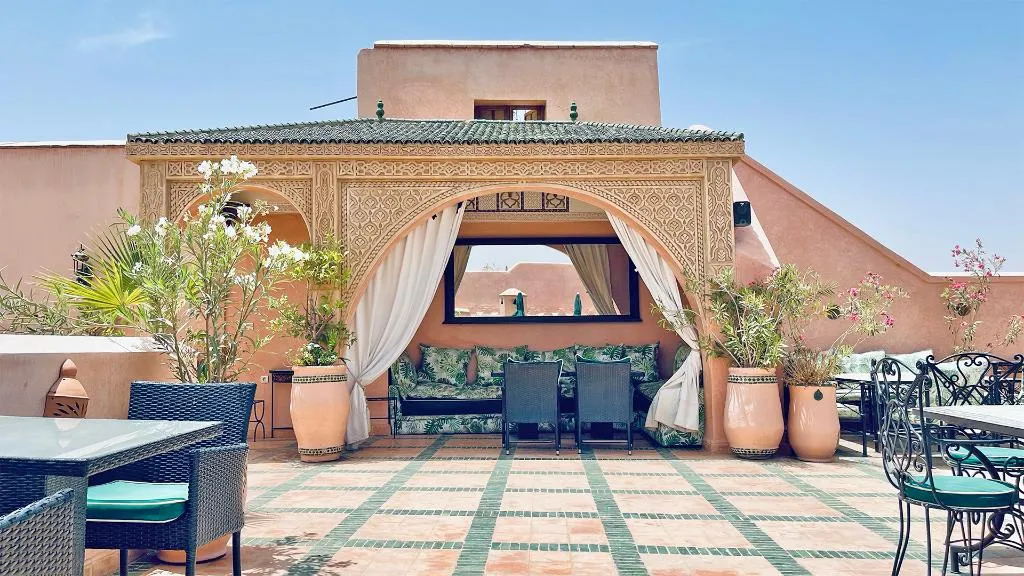 Terrace, Riad and Spa Esprit Du Maroc, Marrakech