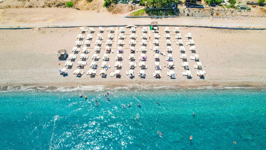 Beach, Viking Garden Hotel & SPA, Antalya