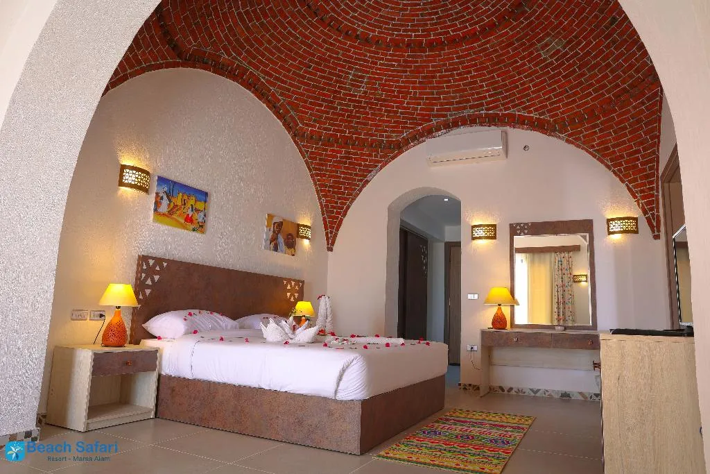 DOUBLE SEA VIEW Room, Beach Safari - Nubian Resort Marsa Alam, Red Sea Riviera