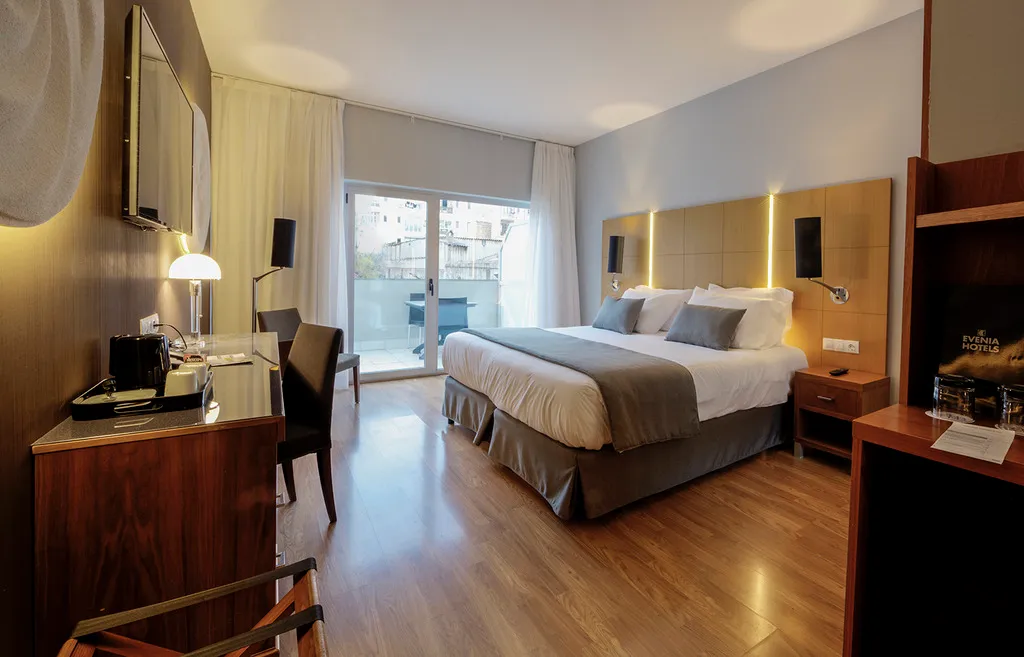 DOUBLE SINGLE USE STANDARD Room, Evenia Rossello, Barcelona