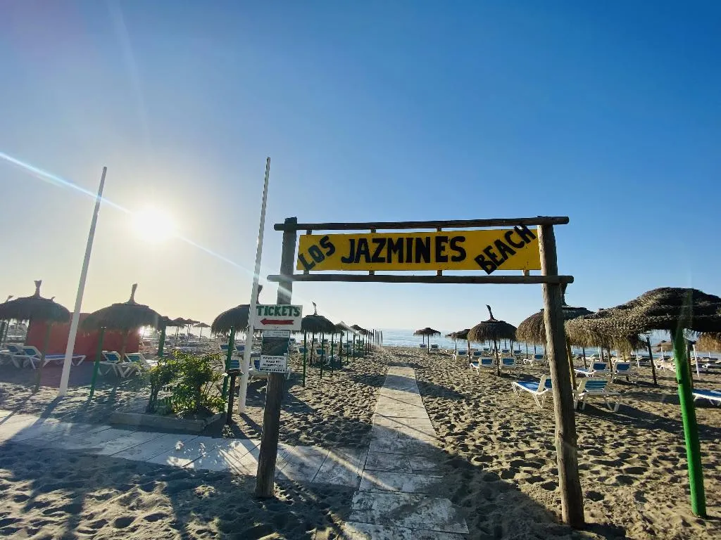 Beach, Hotel Los Jazmines, Costa Del Sol
