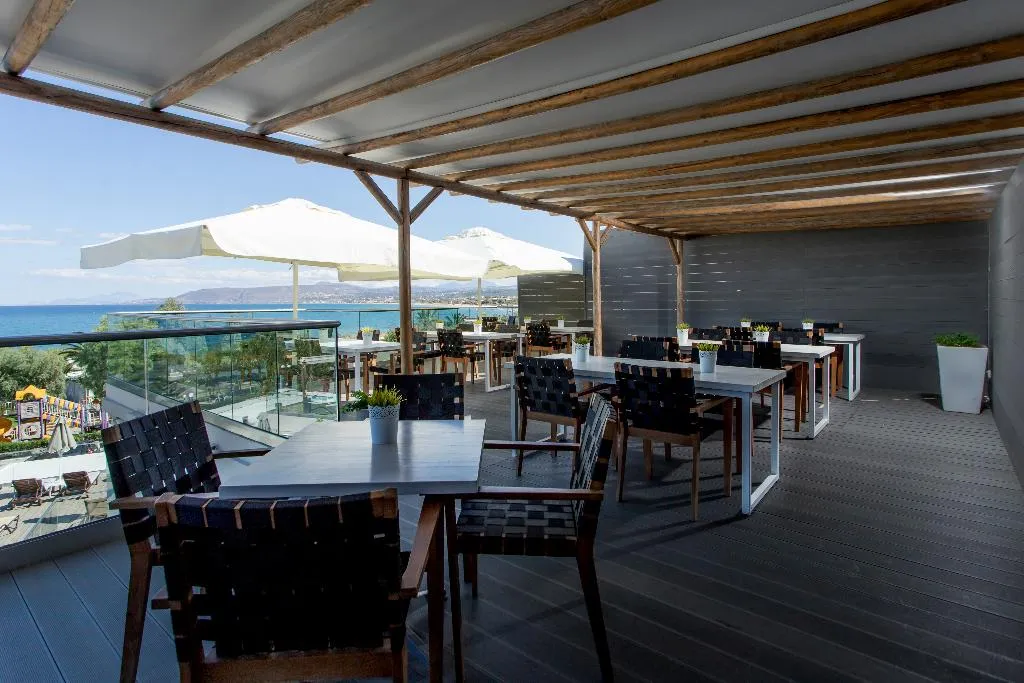 Terrace, Georgioupolis Beach Hotel, Crete