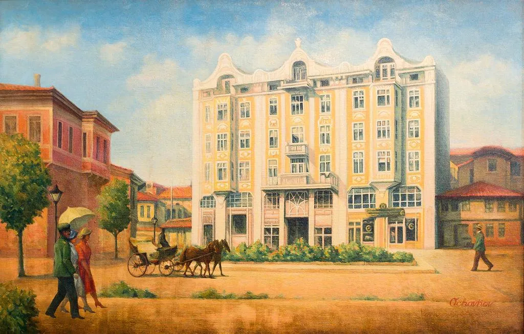 General view, Grand hotel London, Varna