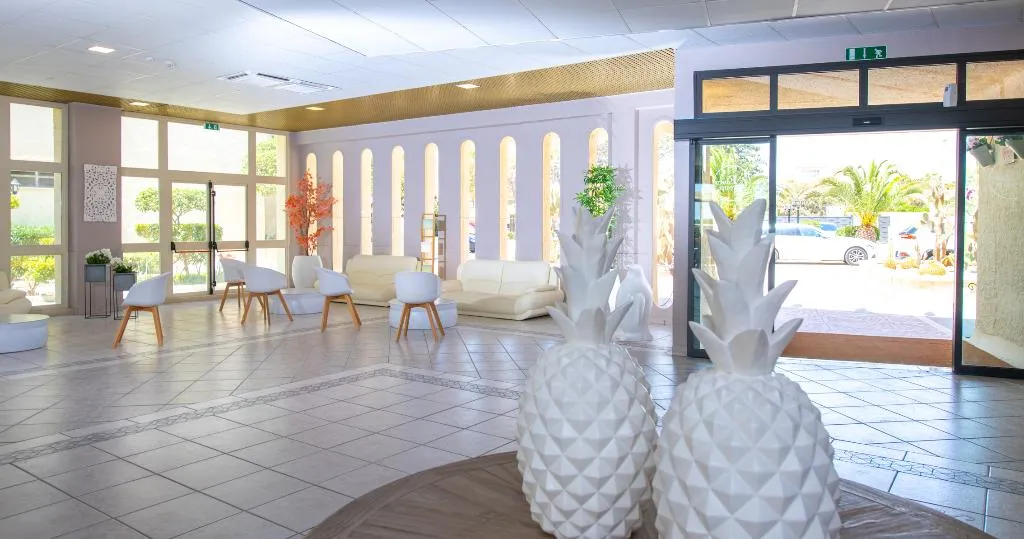 Lobby, Hotel Club Eloro, Catania