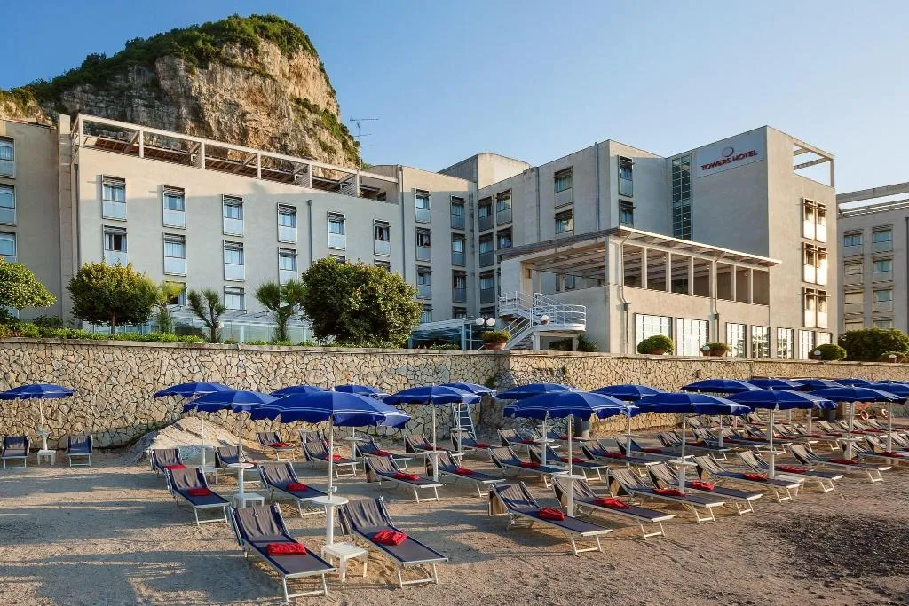 Beach, Towers Hotel Stabiae Sorrento Coast, Naples