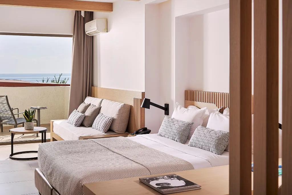 JUNIOR SUITE SEA VIEW Room, Coriva Beach Hotel & Bungalows by chc group, Crete