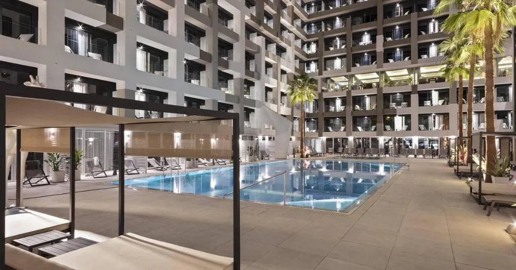Pool, Innside Palma Bosque Hotel, Majorca