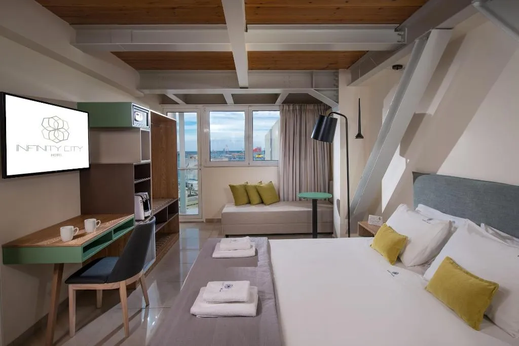 Room, Infinity City Boutique Hotel, Crete