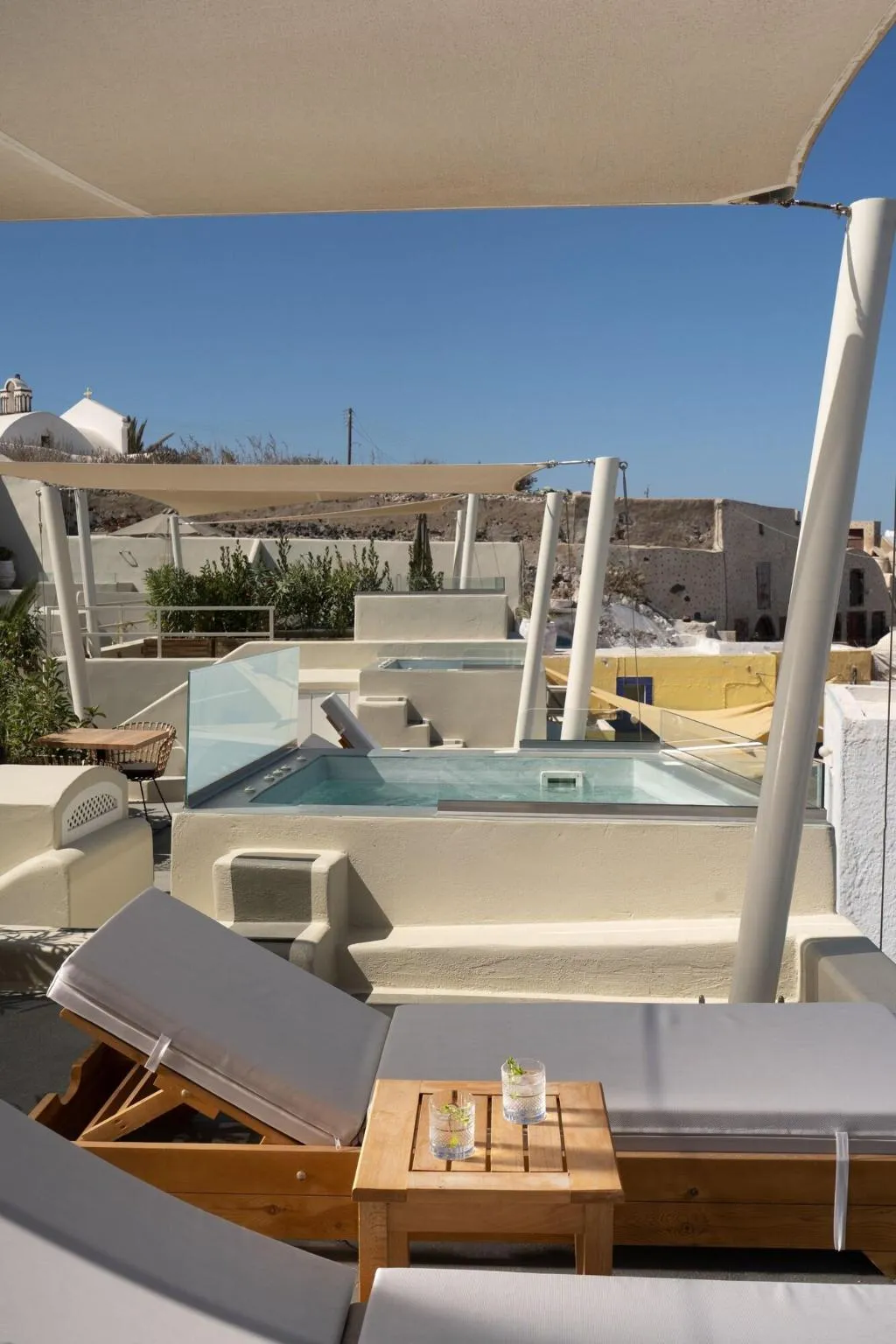 Terrace, Edem Luxury Hotel, Santorini