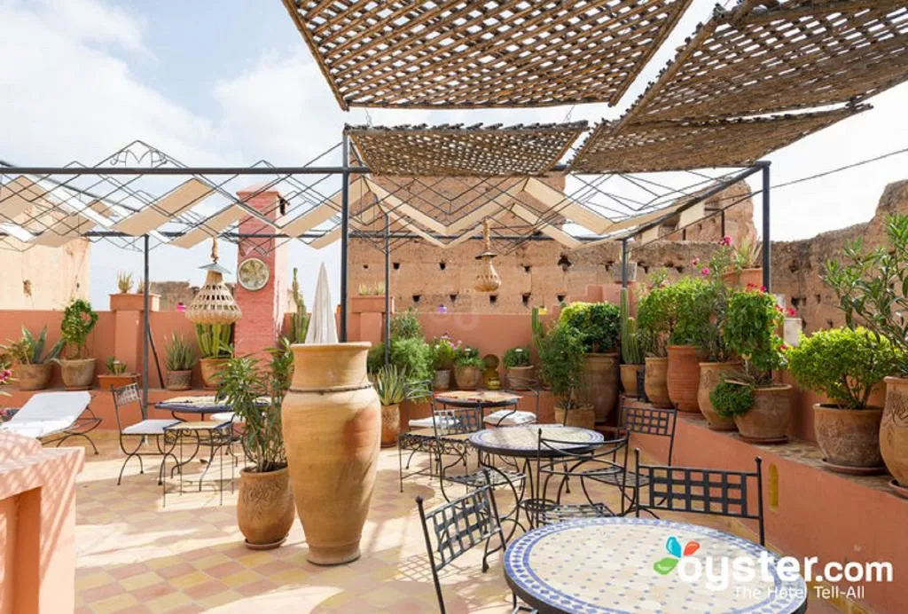 Terrace, Riad Hotel Maison Arabo-Andalouse, Marrakech
