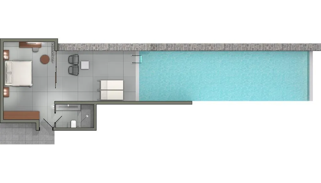 BUNGALOW DELUXE Room, Aquila Elounda Village Resort, suites & spa, Crete