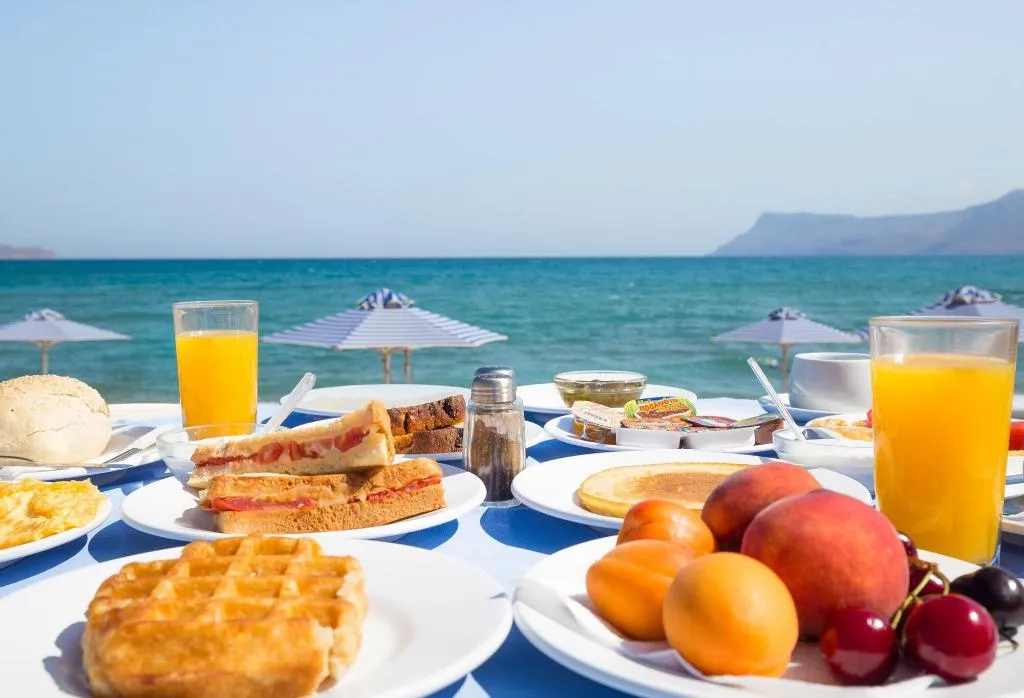Restaurant, Galini Beach Hotel, Crete