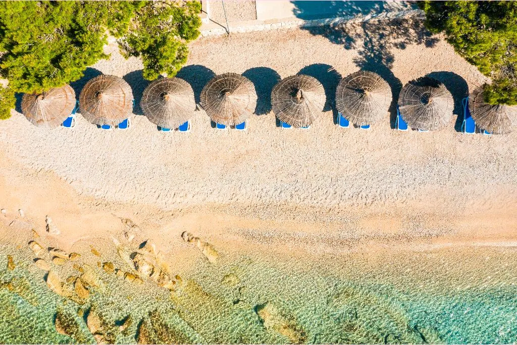 Beach, Aminess Vival Grand Azur Hotel, Dubrovnik